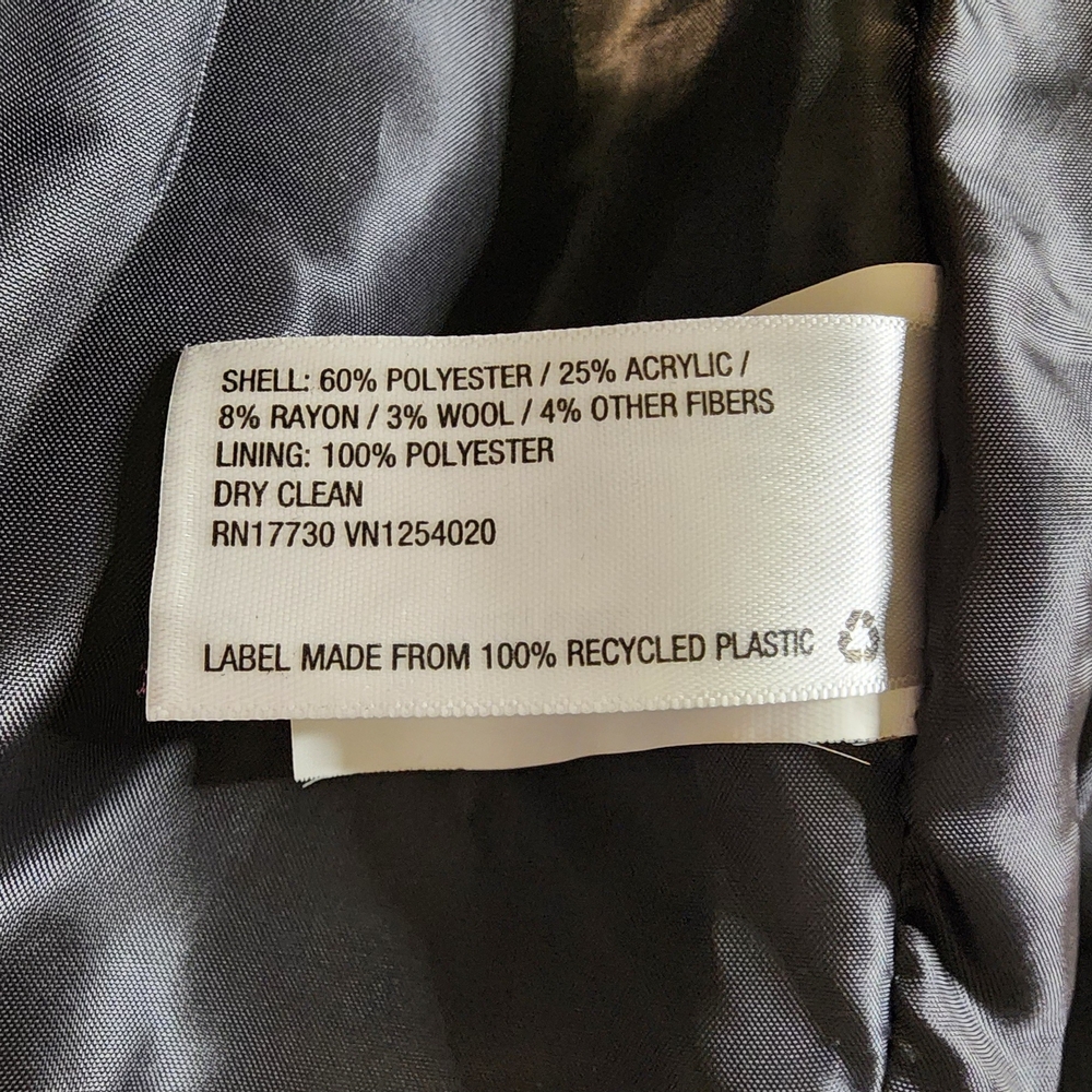 Mossimo Supply Co. Multicolor Patterned Coat - image 7